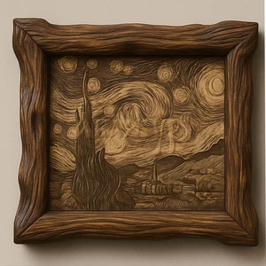 Рамки для картин «Живое дерево», из массива сосны, варианты